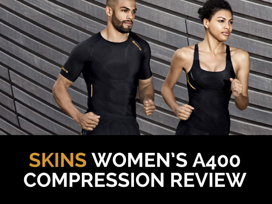 Skins A400 Men's Compression Long Sleeve Top - Black/Gold